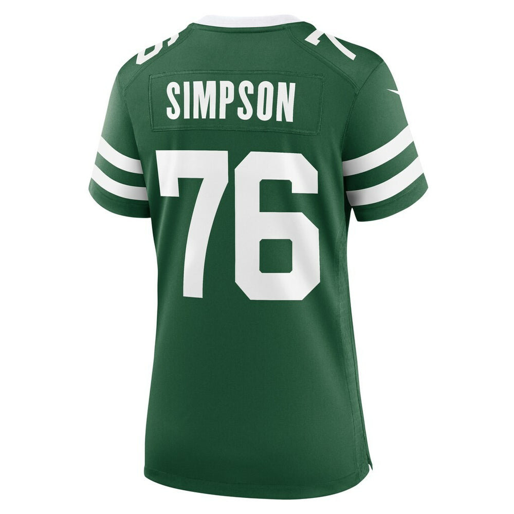 John Simpson New York Jets Women's Game Jersey Legacy Green - Nike