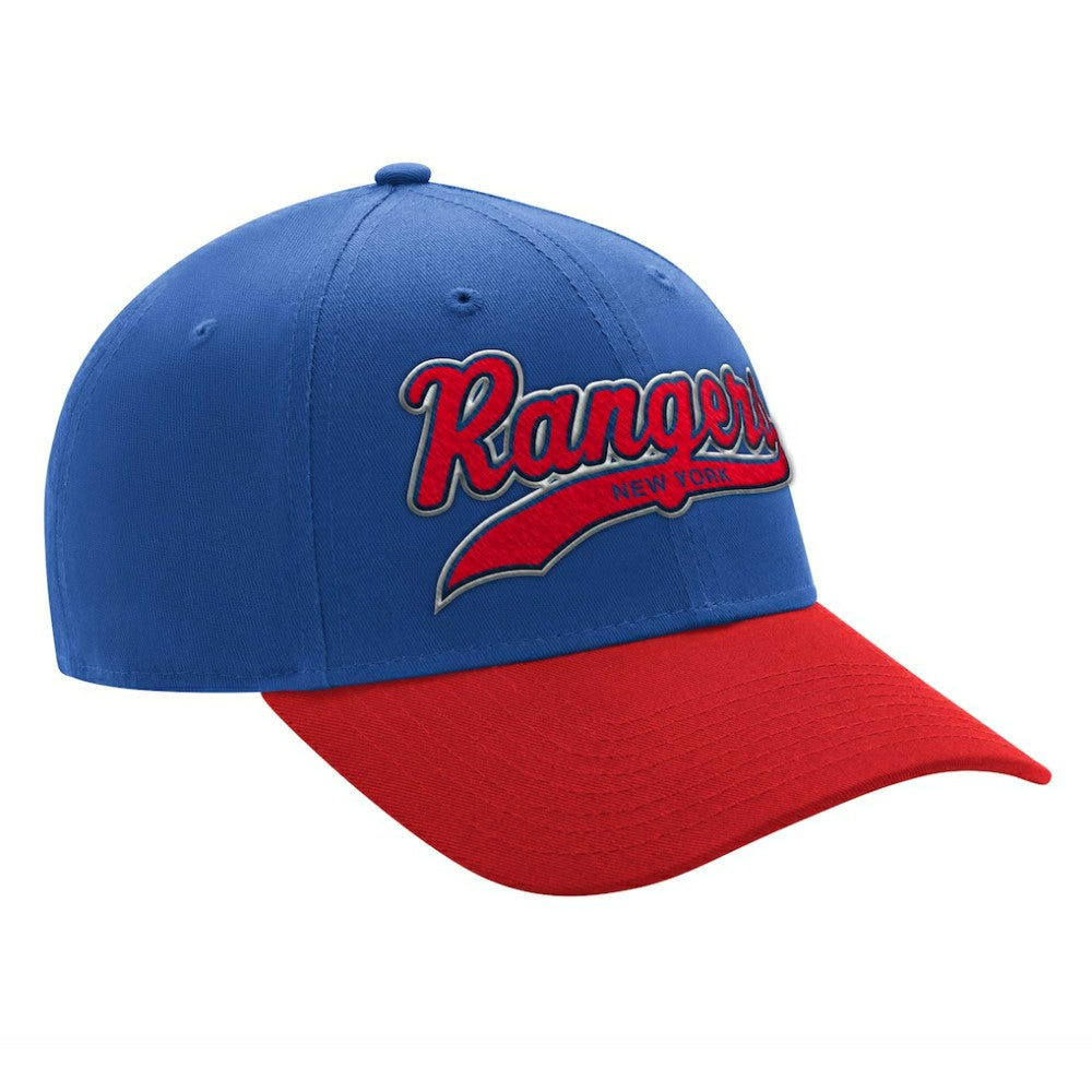 New York Rangers Starter Two-Tone Tailsweep Mascot Adjustable Hat Blue/Red