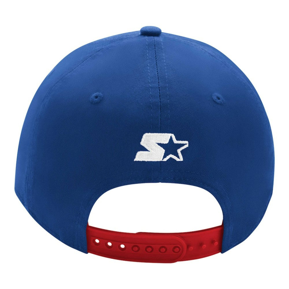 New York Rangers Starter Two-Tone Tailsweep Mascot Adjustable Hat Blue/Red