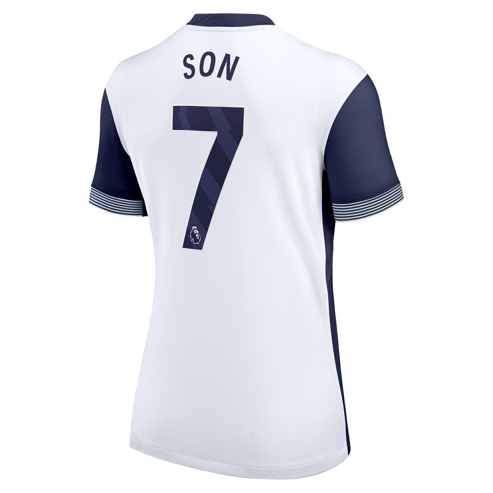 Nike Son Heung-Min Tottenham Hotspur Women's 2024/25 Home Replica Player Jerseys - White