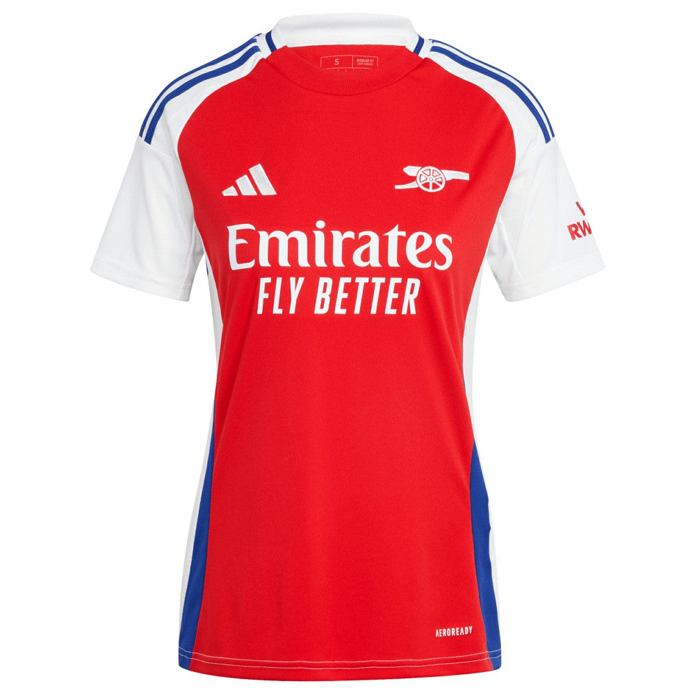 Adidas Gabriel Martinelli Arsenal Women's 2024/25 Home Replica Player Jerseys – Red