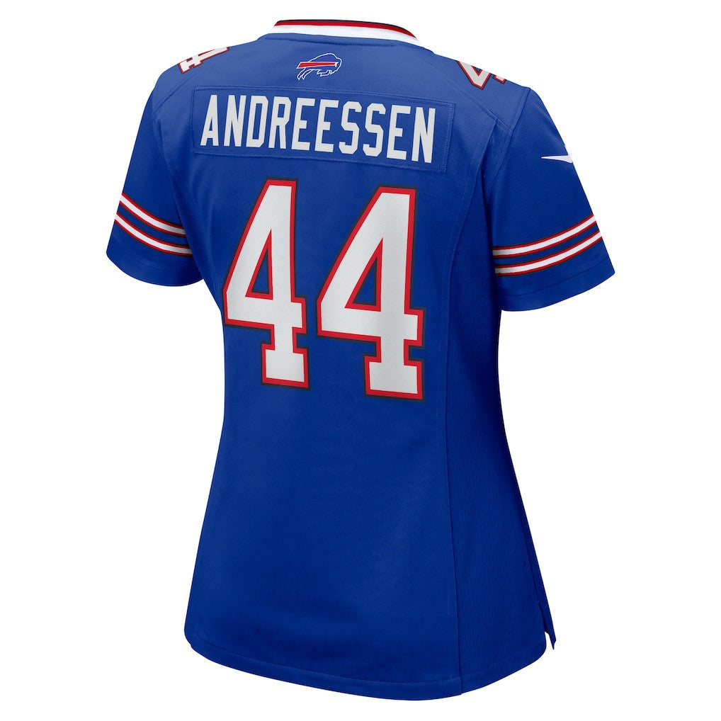 Joe Andreessen Buffalo Bills Women's Game Jersey - Royal | NFL Jerseys