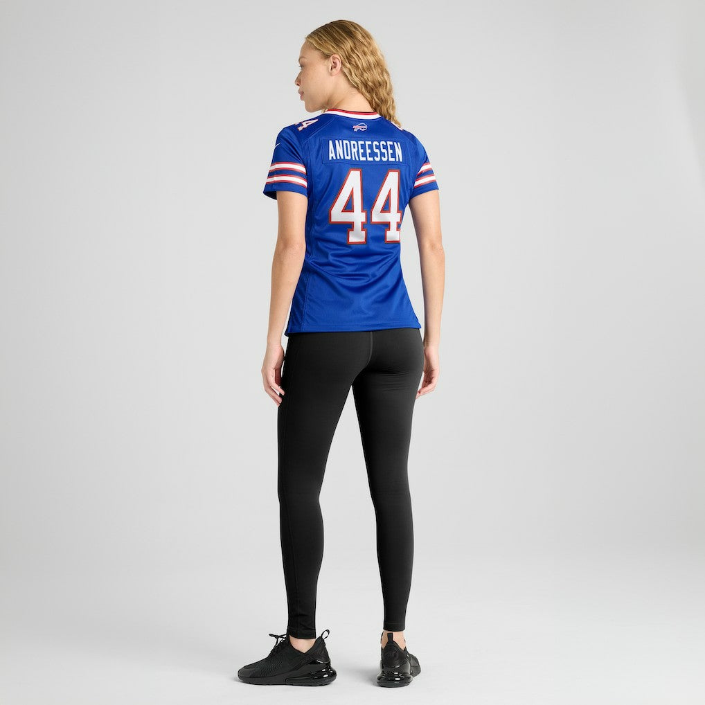 Joe Andreessen Buffalo Bills Women's Game Jersey - Royal | NFL Jerseys