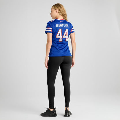 Joe Andreessen Buffalo Bills Women's Game Jersey - Royal | NFL Jerseys