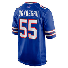 David Ugwoegbu Buffalo Bills Game Jersey Royal - Nike