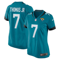 Brian Thomas Jr. Jacksonville Jaguars Women's Game Jersey Teal - Nike