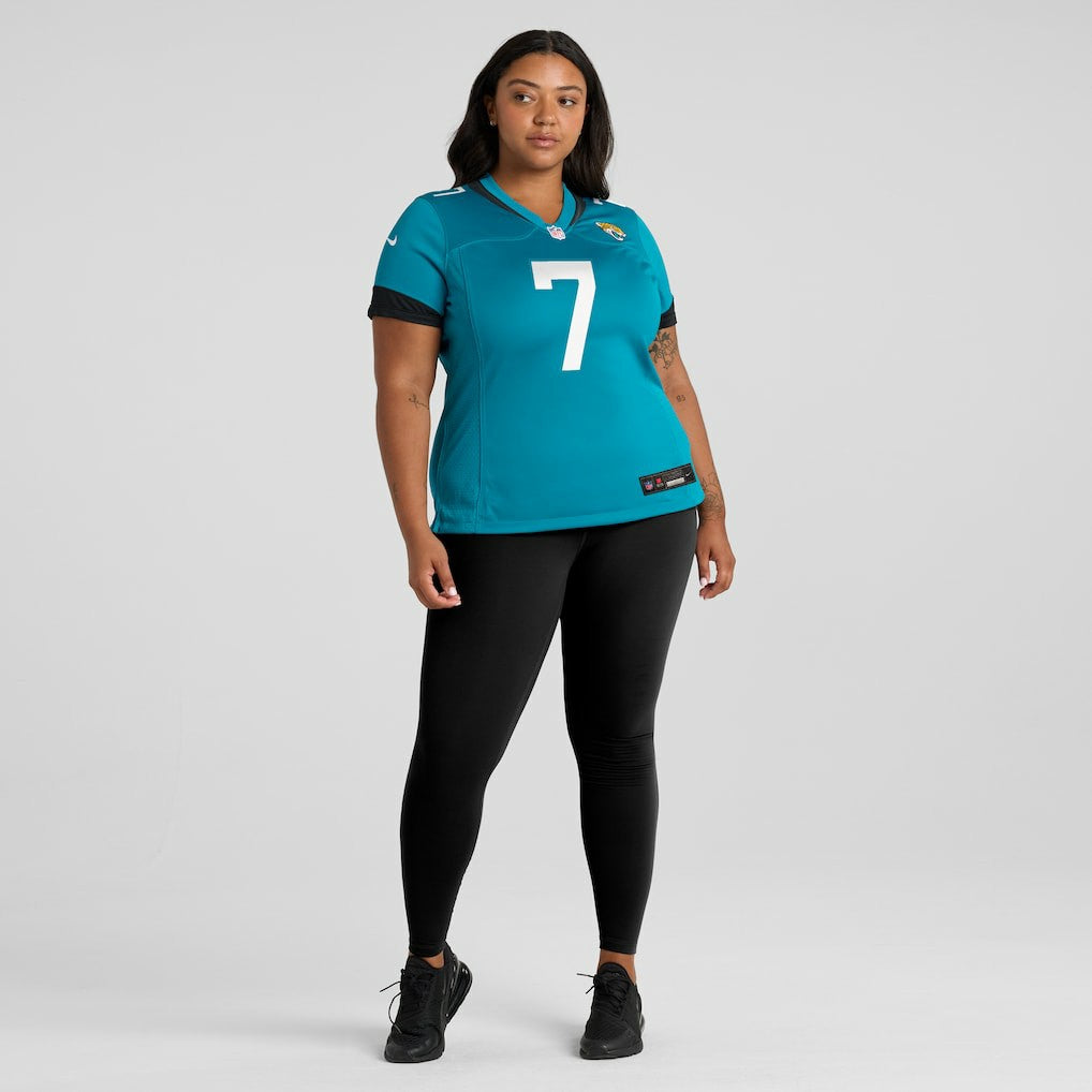 Brian Thomas Jr. Jacksonville Jaguars Women's Game Jersey Teal - Nike