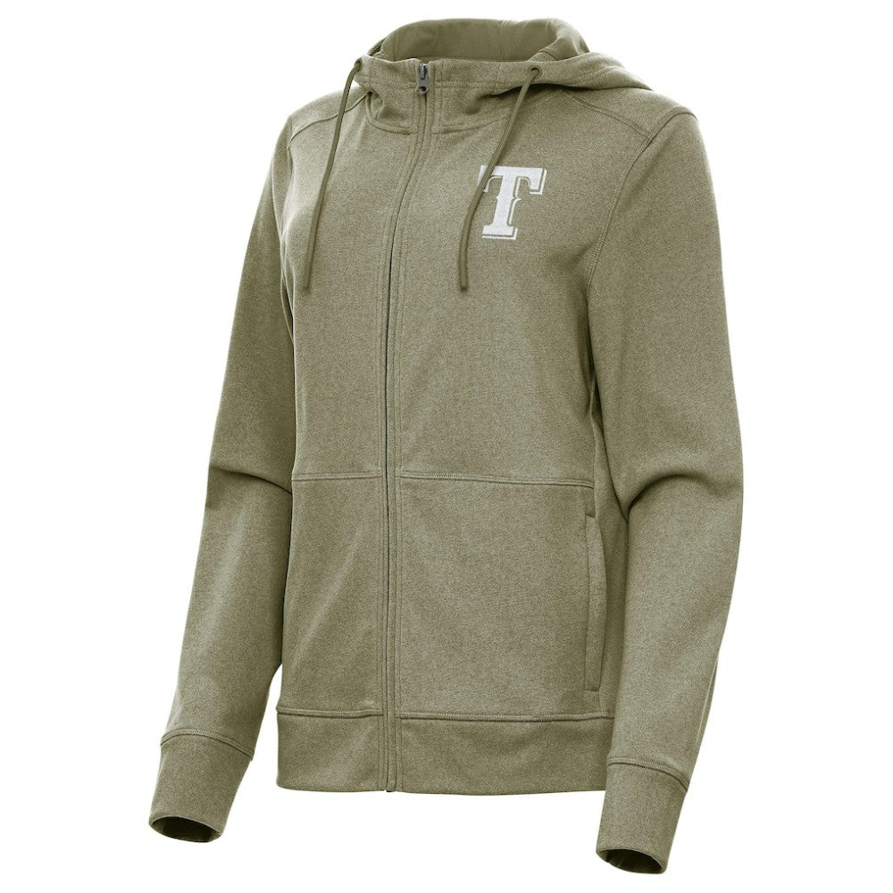 Texas Rangers Antigua Women's Seeker Full-Zip Hoodie Jacket discount