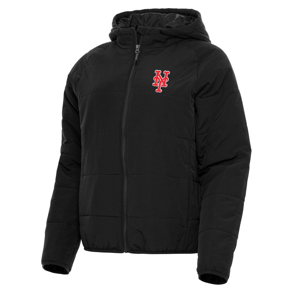 New York Mets Antigua Women's Universe Full-Zip Hoodie Jacket Lifestyle