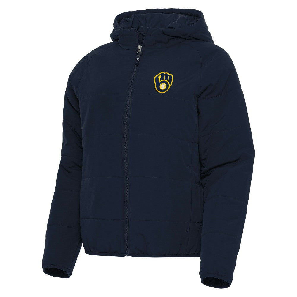 Milwaukee Brewers Antigua Women's Universe Full-Zip Hoodie Jacket discount