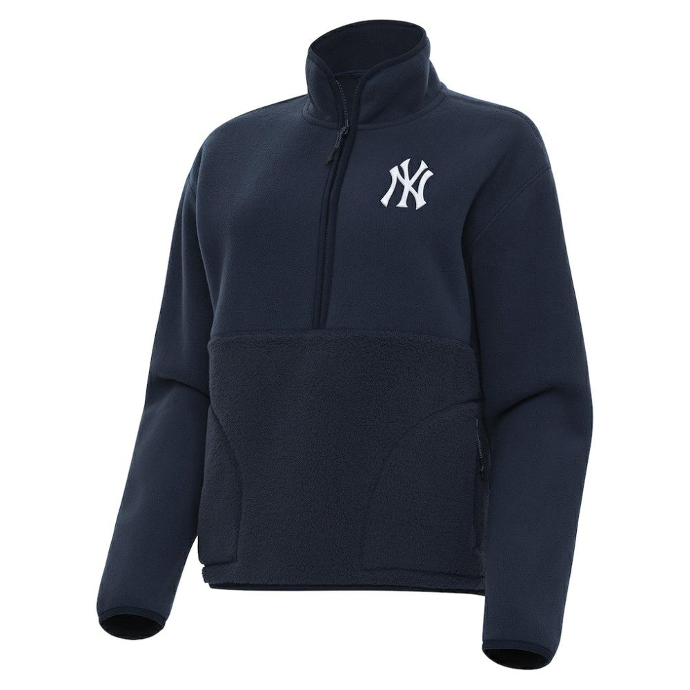New York Yankees Antigua Women's Figure Half-Zip Sweatshirt Sale