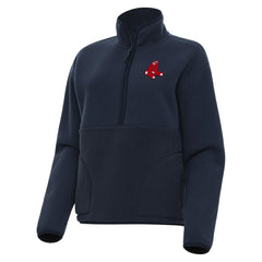 Boston Red Sox Antigua Women's Figure Half-Zip Sweatshirt Near Me