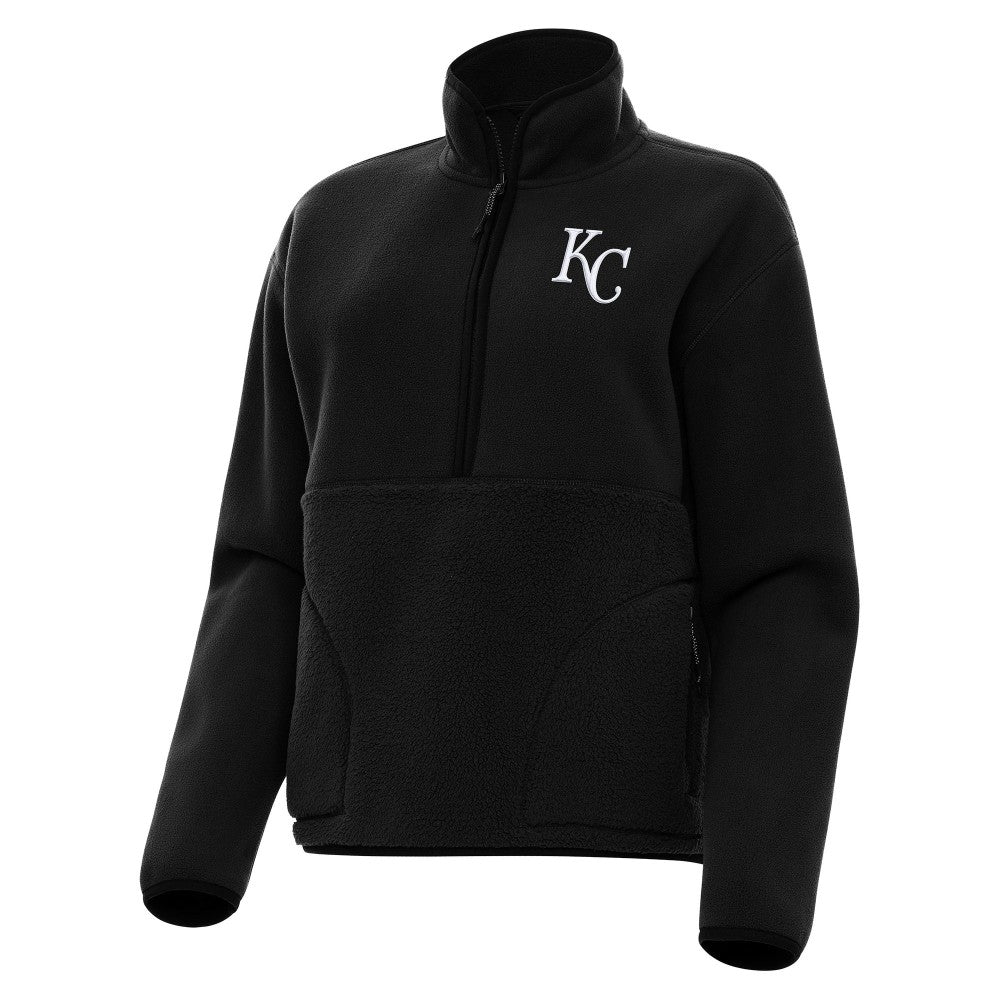 Kansas City Royals Antigua Women's Figure Half-Zip Sweatshirt Near Me