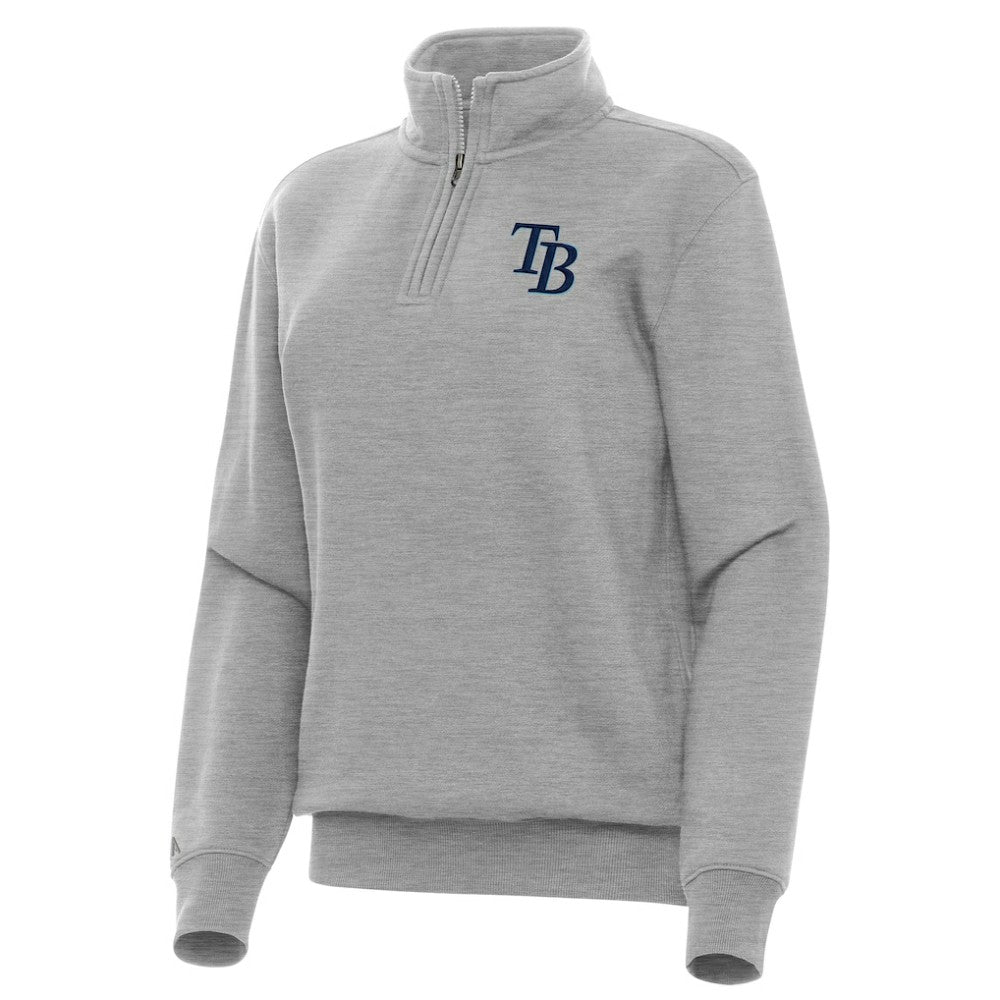 Tampa Bay Rays Antigua Women's Victory Quarter-Zip Sweatshirt Sale