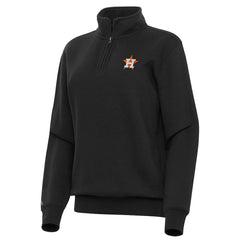 Houston Astros Antigua Women's Victory Quarter-Zip Sweatshirt for sale