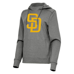 San Diego Padres Antigua Women's Justice Pullover Hoodie Sale