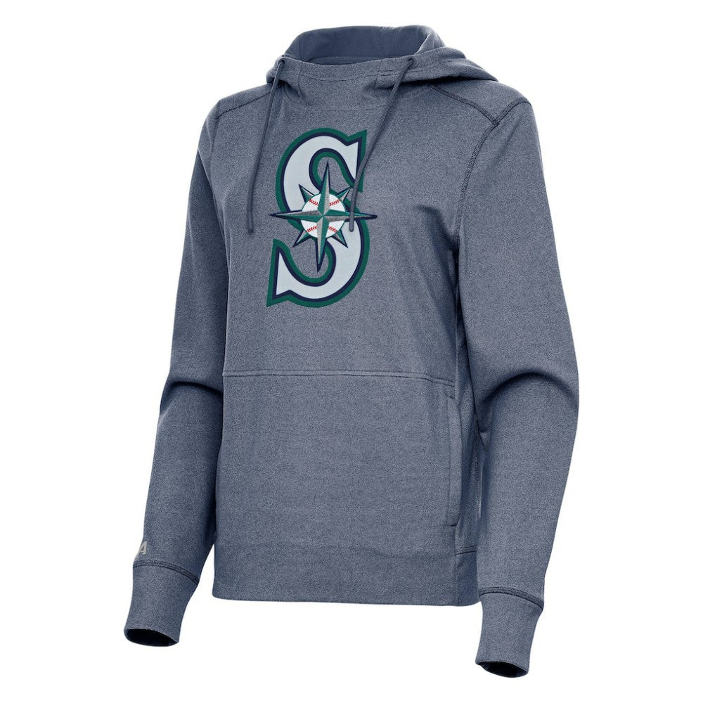 Seattle Mariners Antigua Women's Justice Pullover Hoodie for sale
