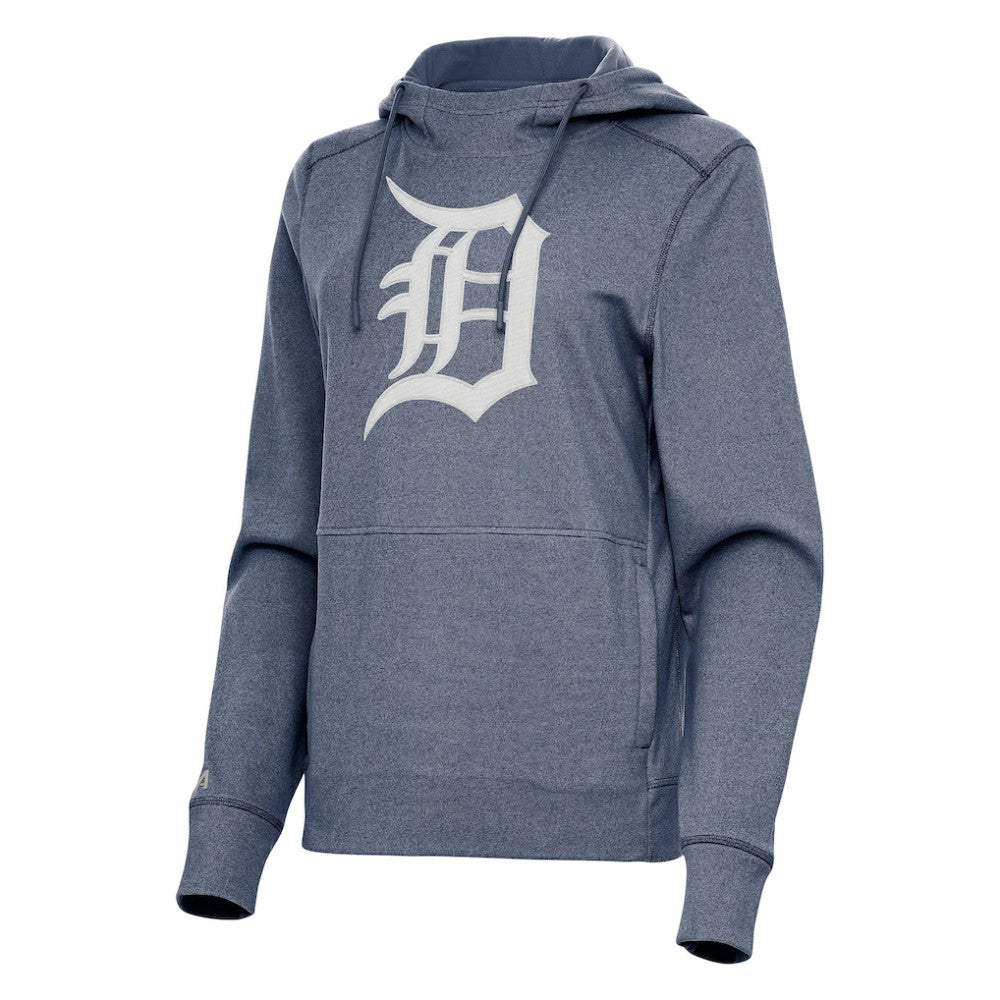 Detroit Tigers Antigua Women's Justice Pullover Hoodie On Sale