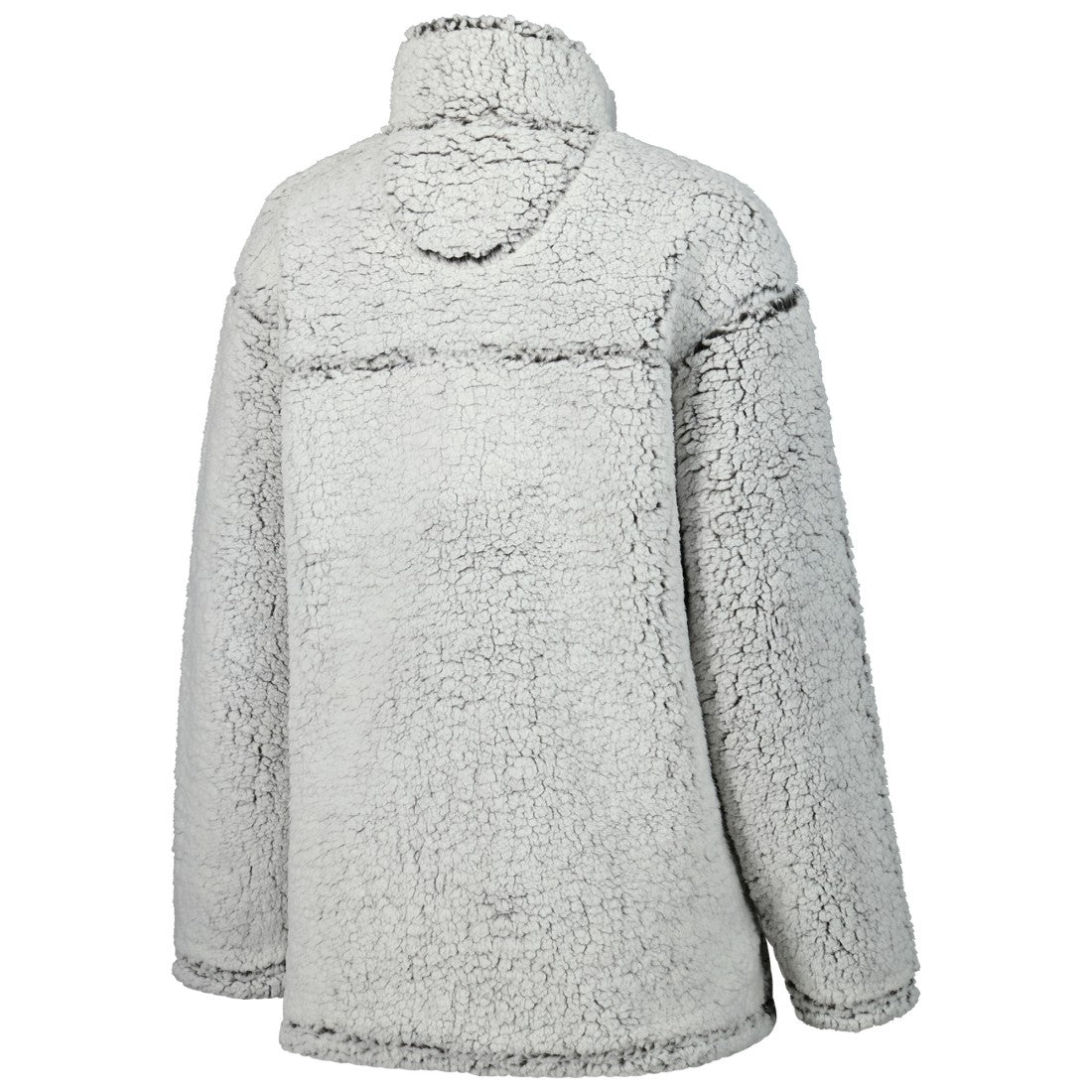 Houston Texans G-III 4Her by Carl Banks Women's Sherpa Quarter-Zip Jacket Gray - NFL