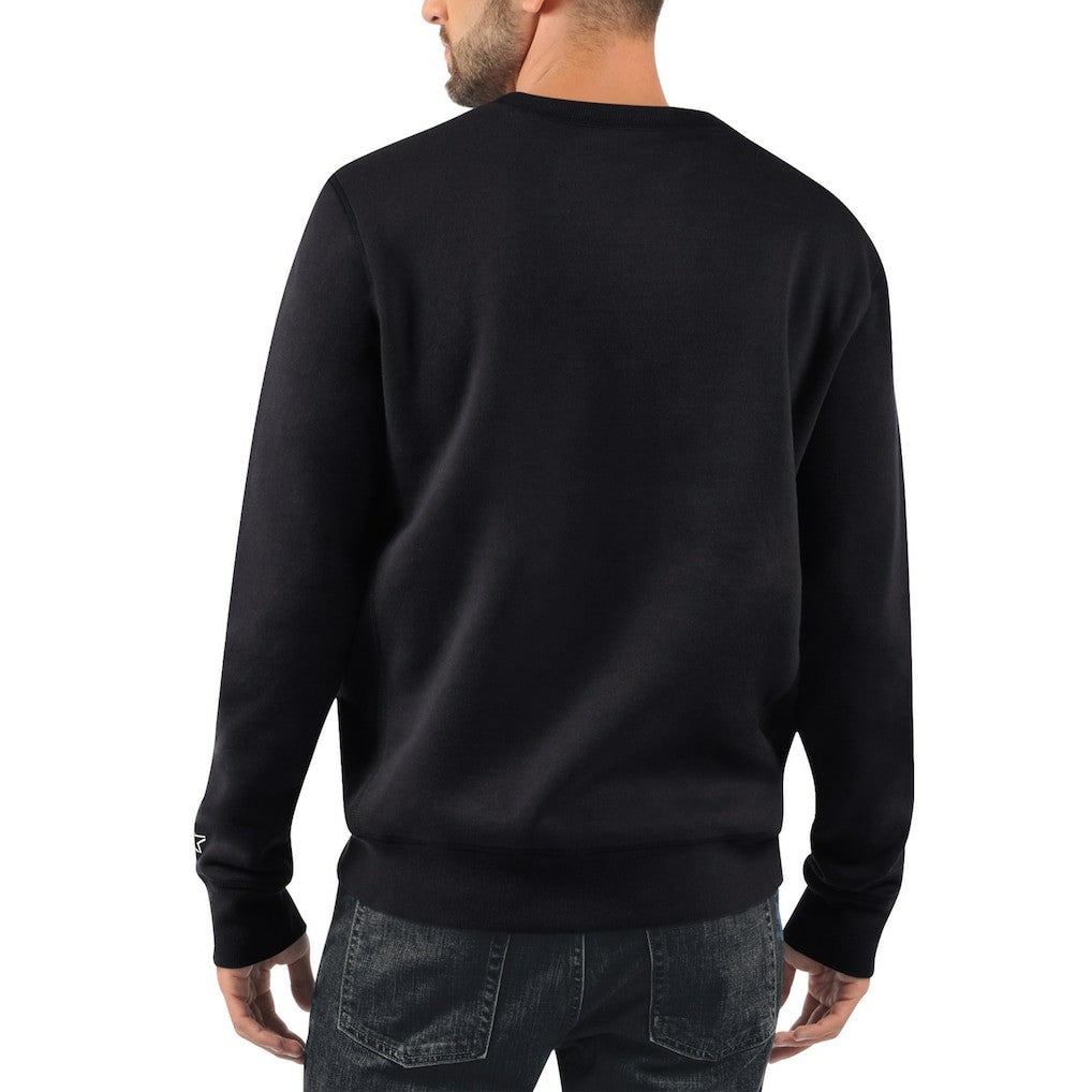 New York Giants Starter 1925 Collection Long Sleeve Pullover Sweatshirt Black - NFL