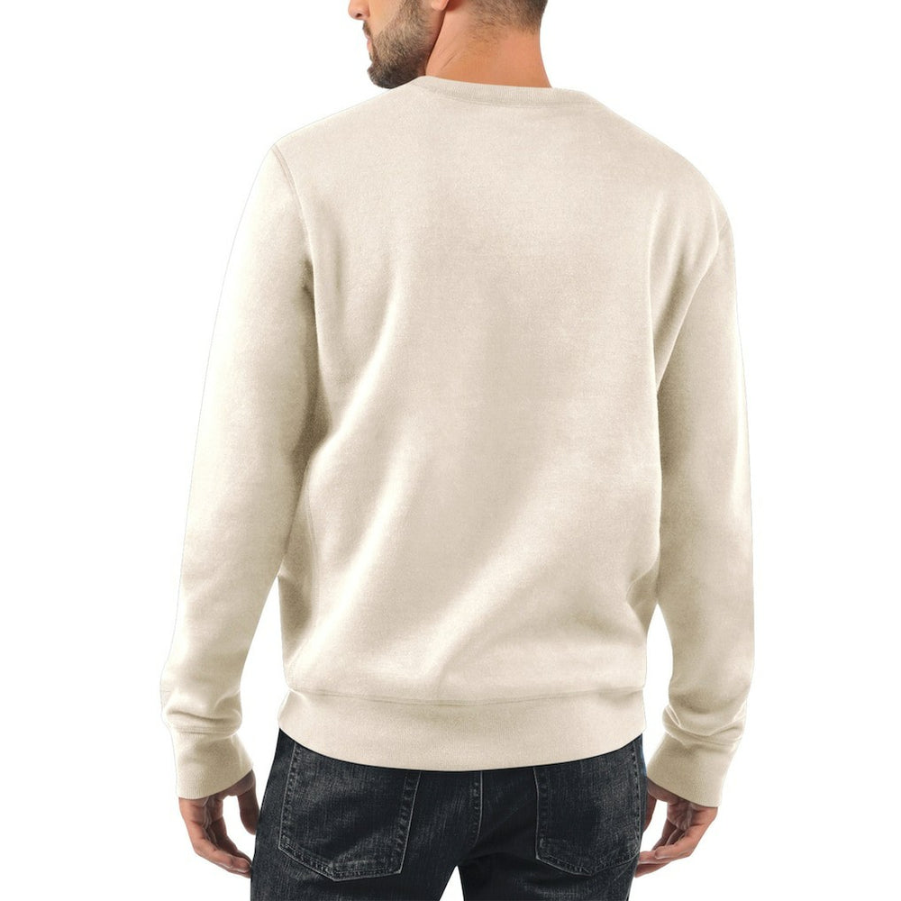 New York Giants Starter 1925 Collection Long Sleeve Pullover Sweatshirt Oatmeal - NFL