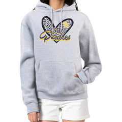 San Diego Padres G-III 4Her by Carl Banks Women's Leopard Heart Pullover Hoodie Near Me