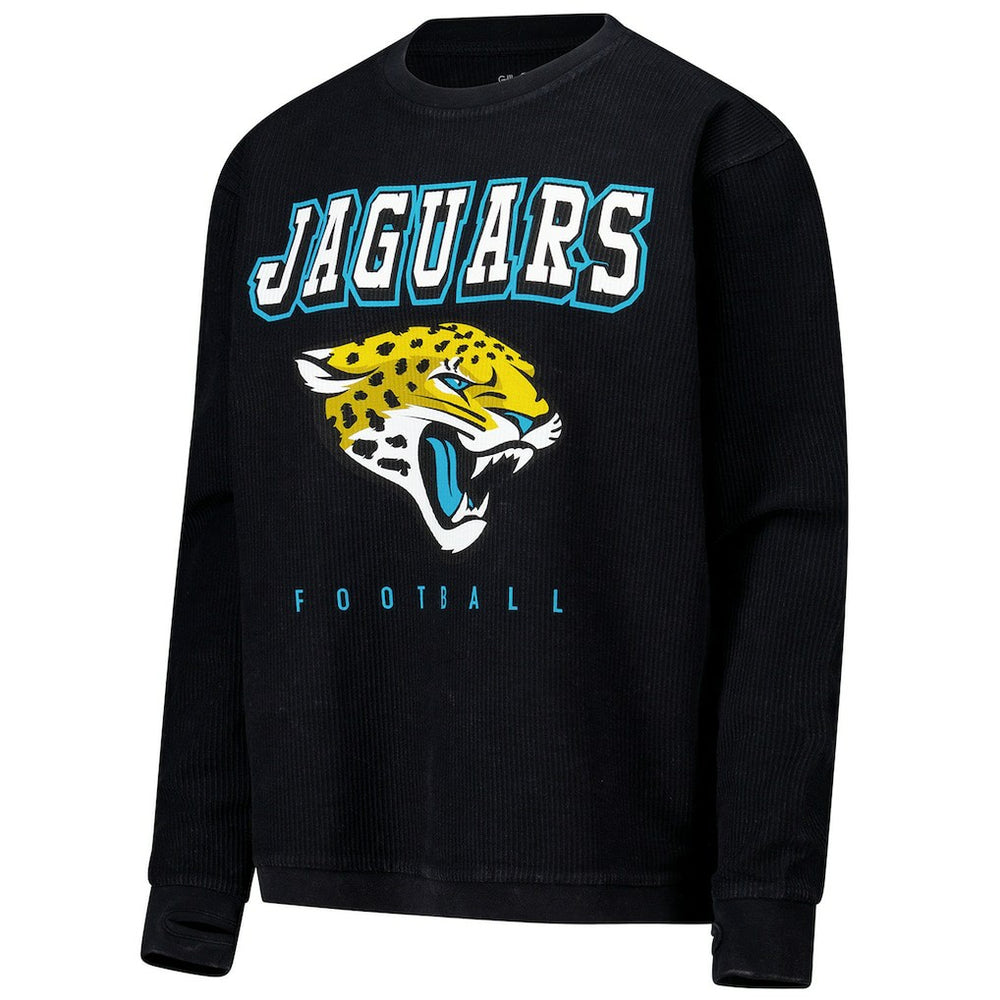 Jacksonville Jaguars G-III 4Her by Carl Banks Women's Comfy Cord Pullover Sweatshirt Black - NFL