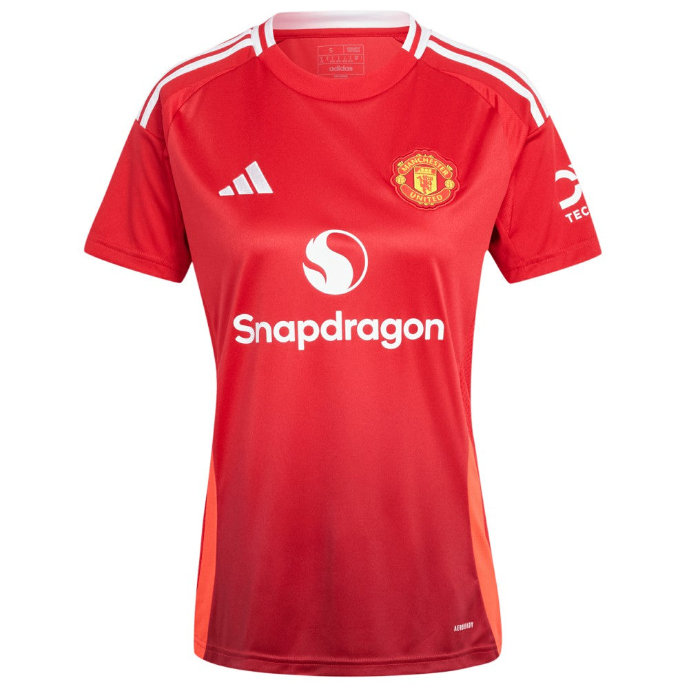 Adidas Marcus Rashford Manchester United Women's 2024/25 Home Replica Player Jerseys - Red
