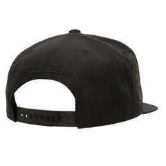 Boston Bruins Mitchell & Ness Soul Strike Pearl Tonal Snapback Hat Black