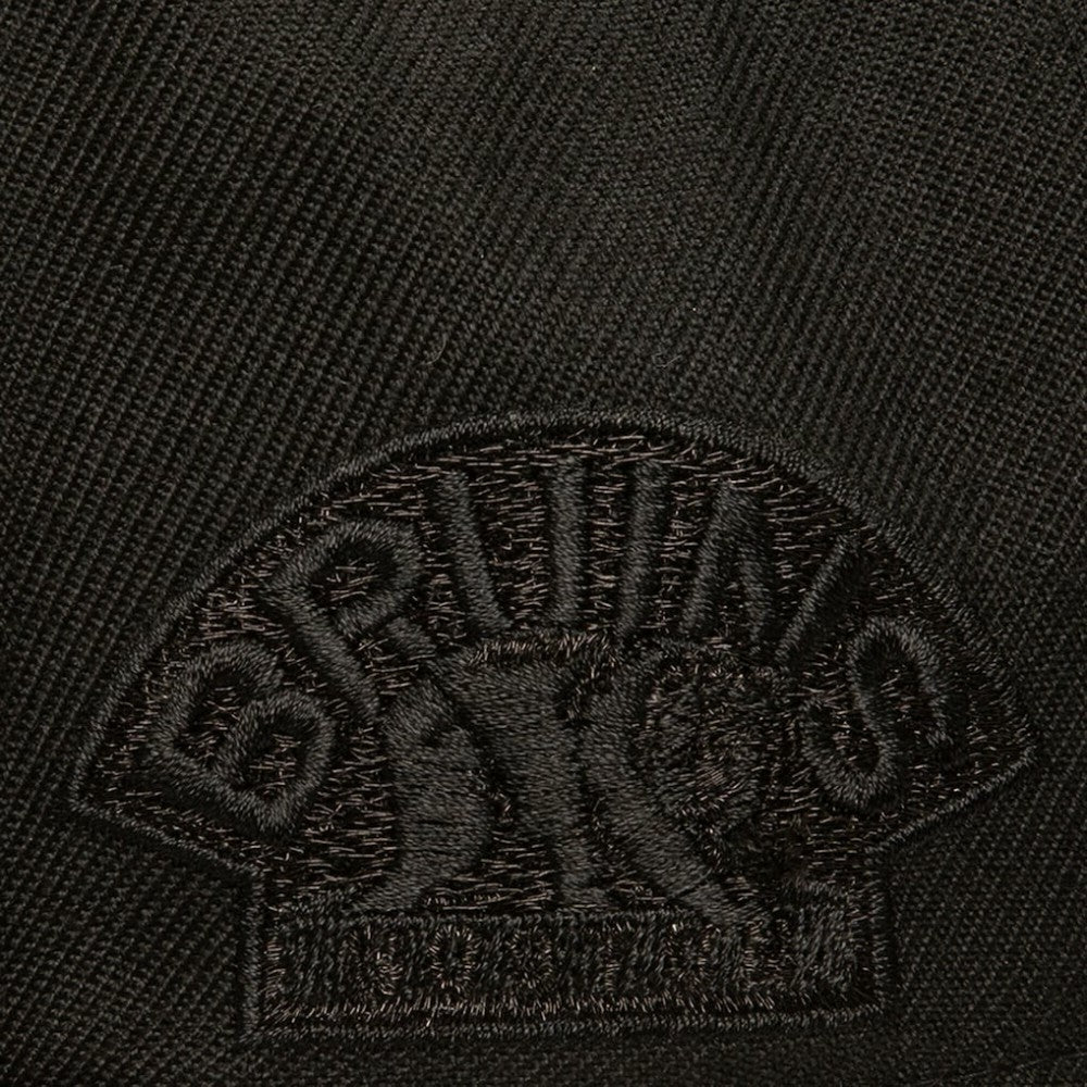 Boston Bruins Mitchell & Ness Soul Strike Pearl Tonal Snapback Hat Black