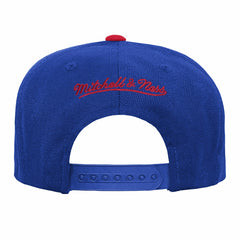 NBA - Sacramento Kings Youth Team Logo Two-Tone Flatbrim Snapback Hat - Blue/Red