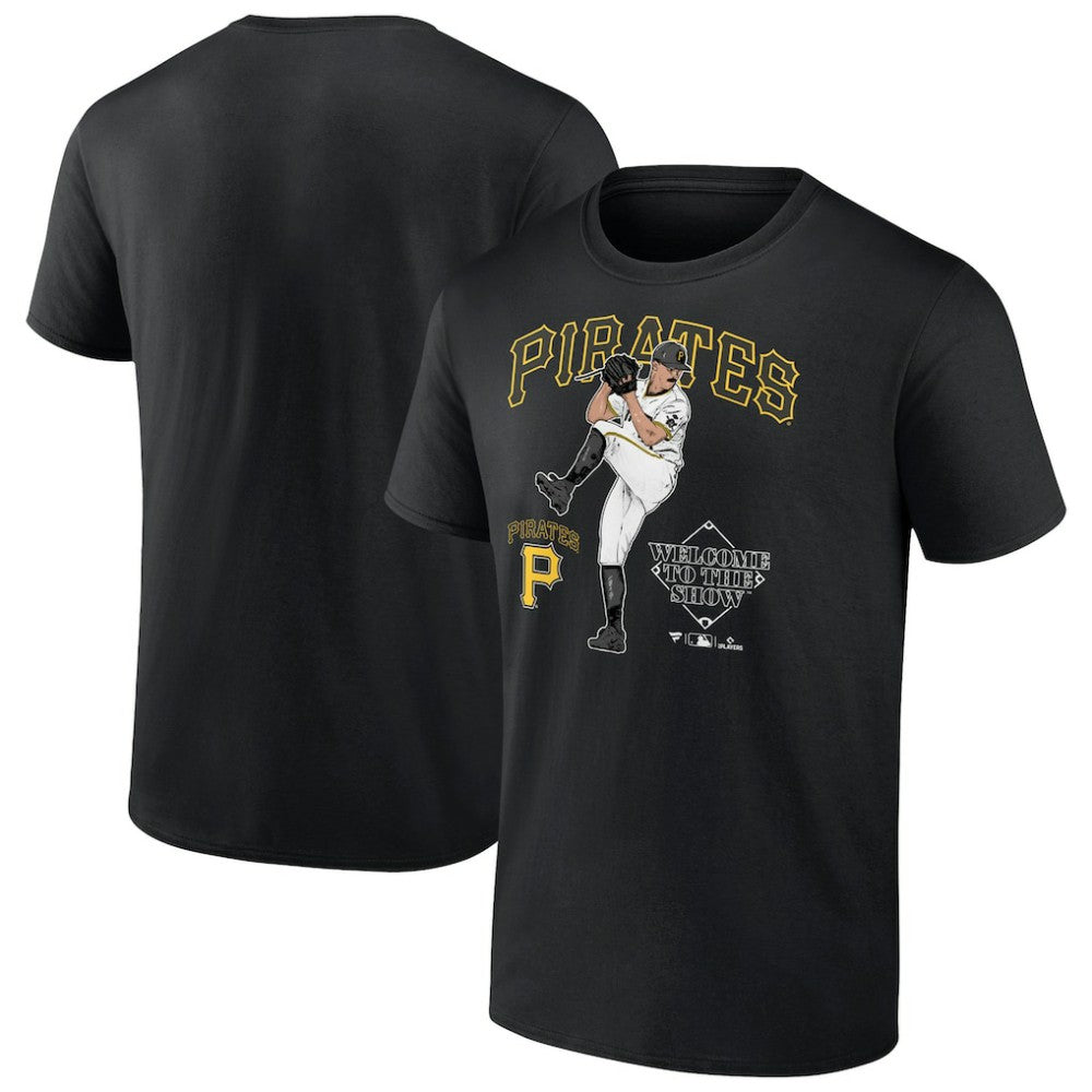 Paul Skenes Pittsburgh Pirates Welcome To The Show T-Shirt Clearance