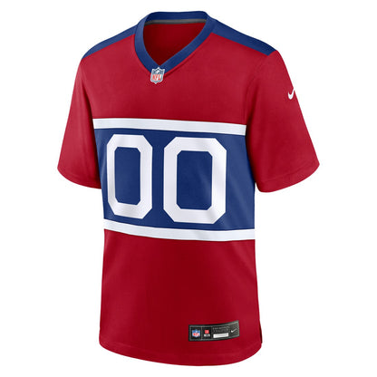 New York Giants Alternate Game Custom Jersey - Century Red | NFL Jerseys