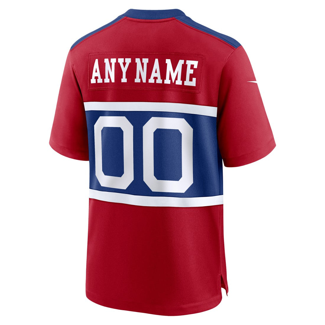 New York Giants Alternate Game Custom Jersey - Century Red | NFL Jerseys