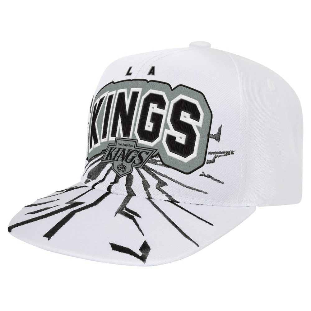 Los Angeles Kings - Mitchell & Ness Youth After Shock Snapback Hat White
