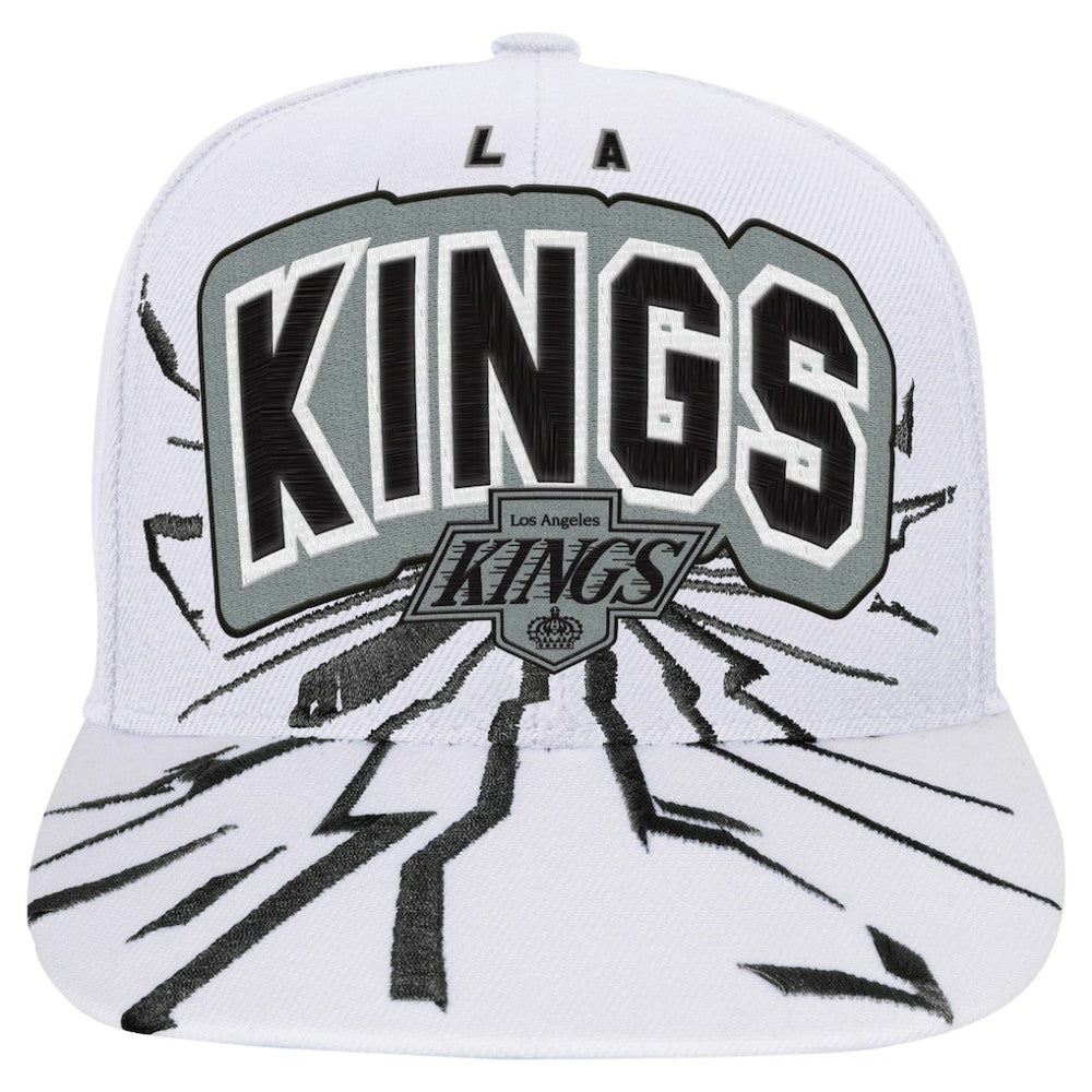 Los Angeles Kings - Mitchell & Ness Youth After Shock Snapback Hat White