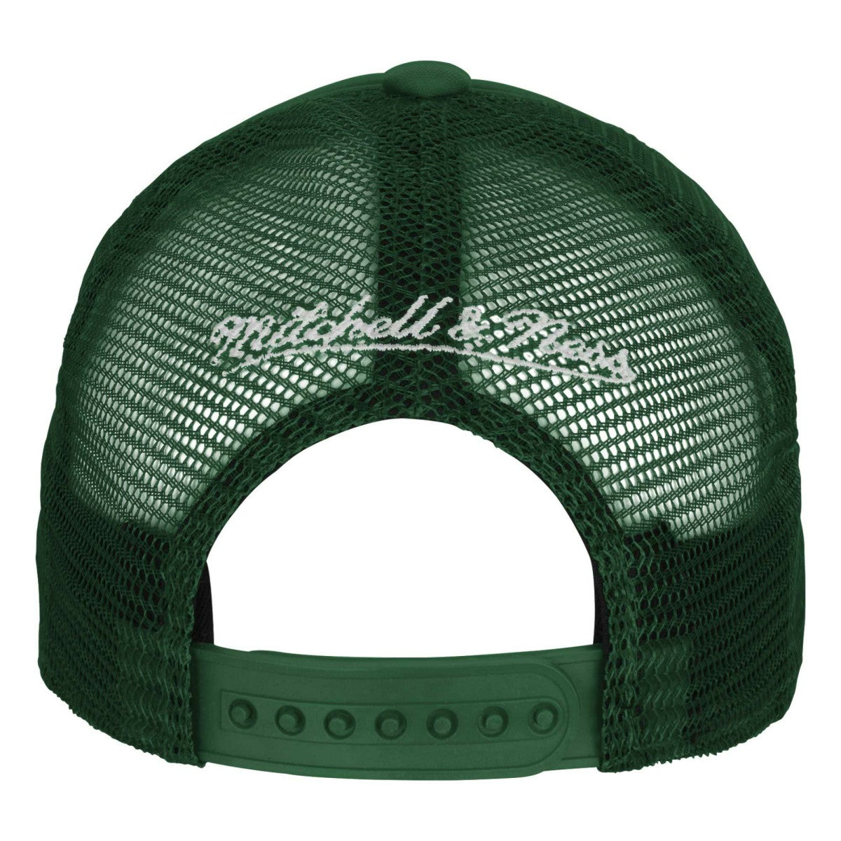 Mitchell & Ness - Milwaukee Bucks Youth Core Evergreen Trucker Adjustable Hat - Hunter Green