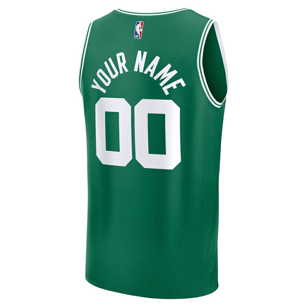 Fanatics - Boston Celtics Fast Break Custom Jersey - Icon Edition - Kelly Green