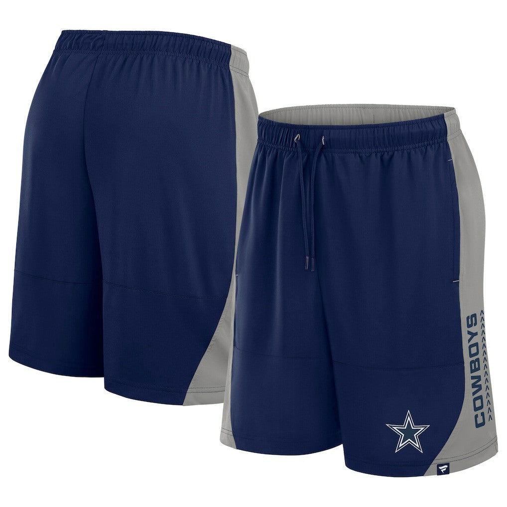 Dallas Cowboys No Defense Shorts Navy/Gray - Fanatics