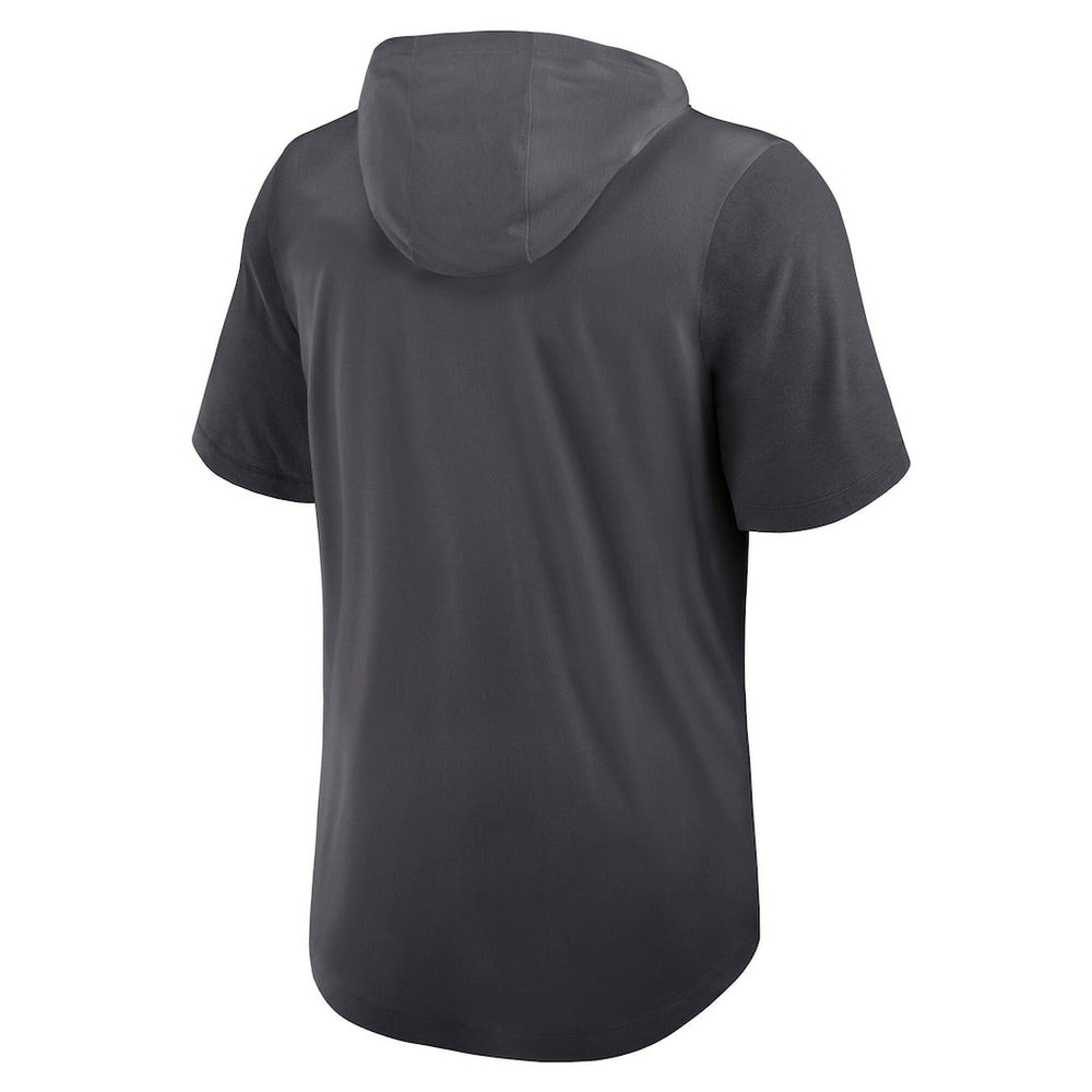 Dallas Cowboys Tri-Blend Performance Hoodie T-Shirt Anthracite - Nike