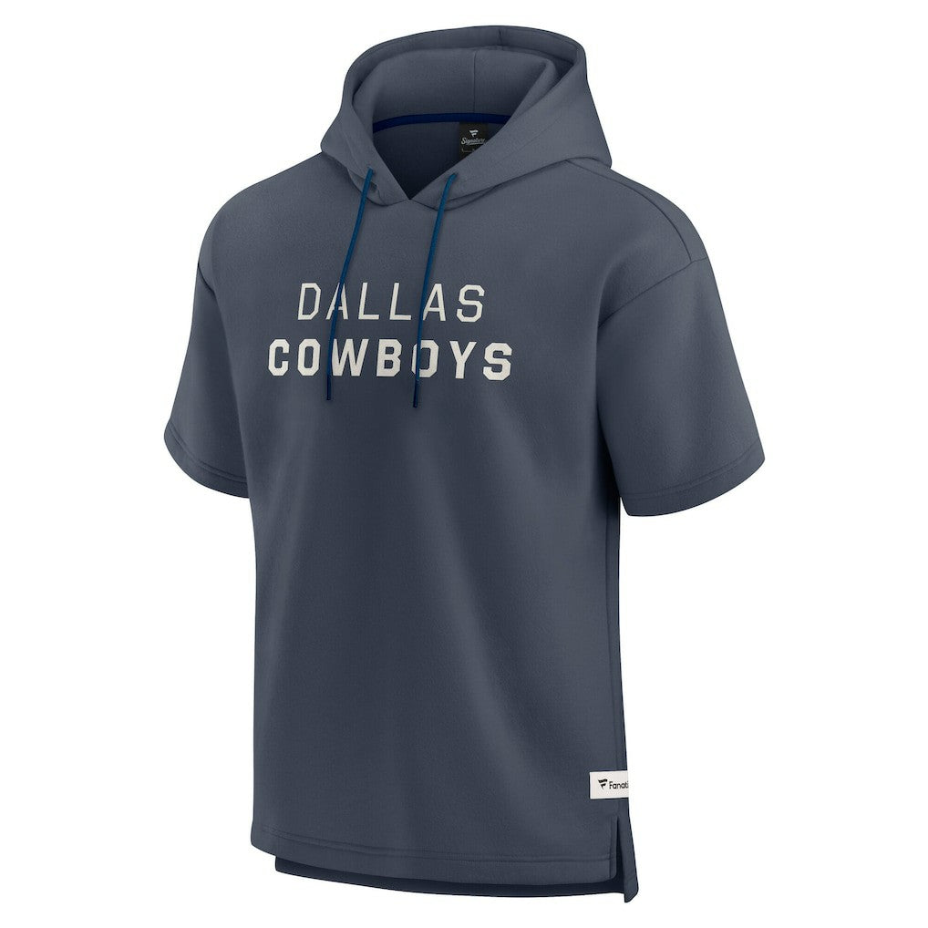 Dallas Cowboys Elements Future Ground Lettering Short Sleeve Pullover Hoodie Navy - Fanatics