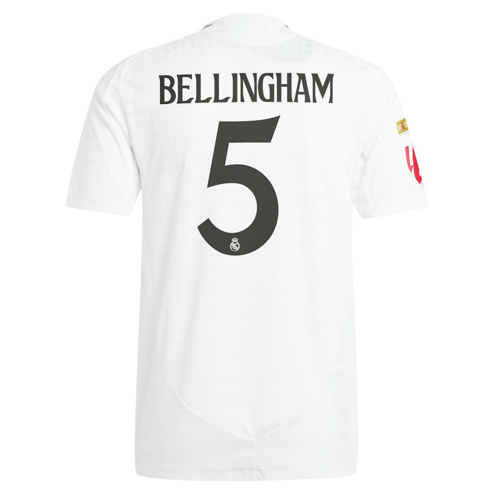 Adidas Jude Bellingham Real Madrid 2024/25 Home Player Jerseys - White