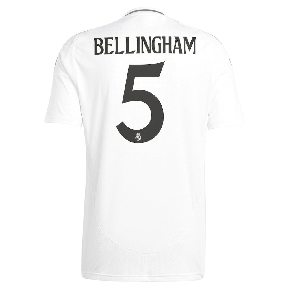 Adidas Jude Bellingham Real Madrid 2024/25 Home Replica Player Jerseys - White