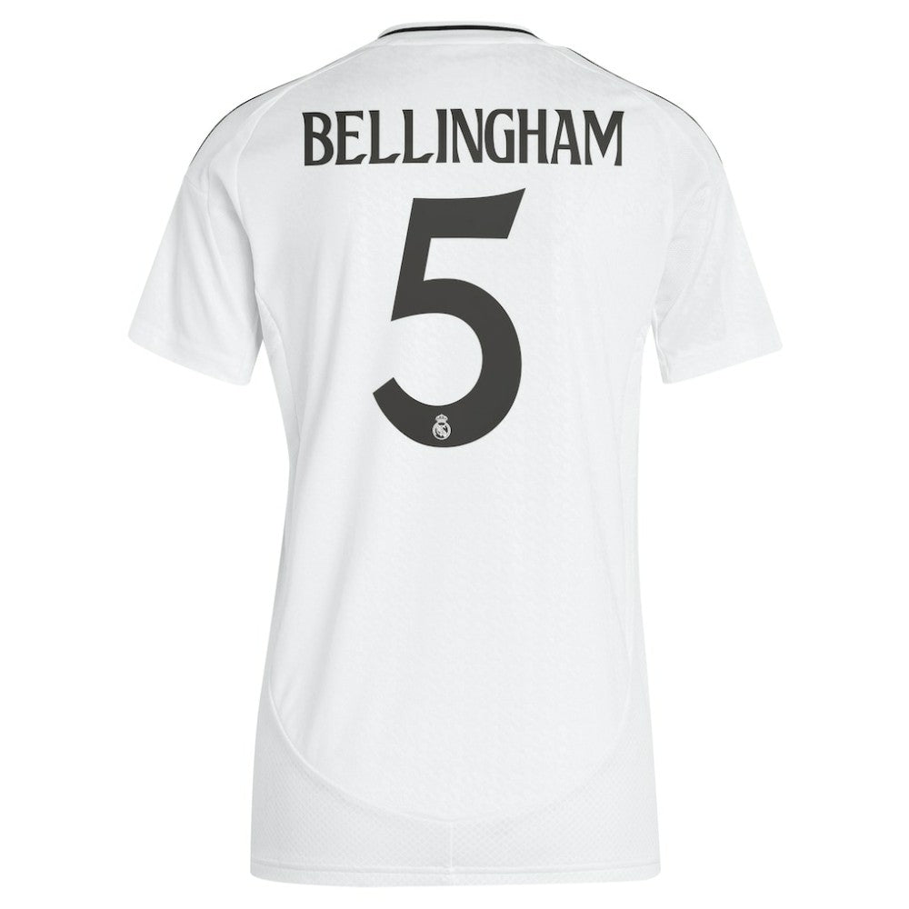 Adidas Jude Bellingham Real Madrid Women's 2024/25 Home Replica Player Jerseys - White