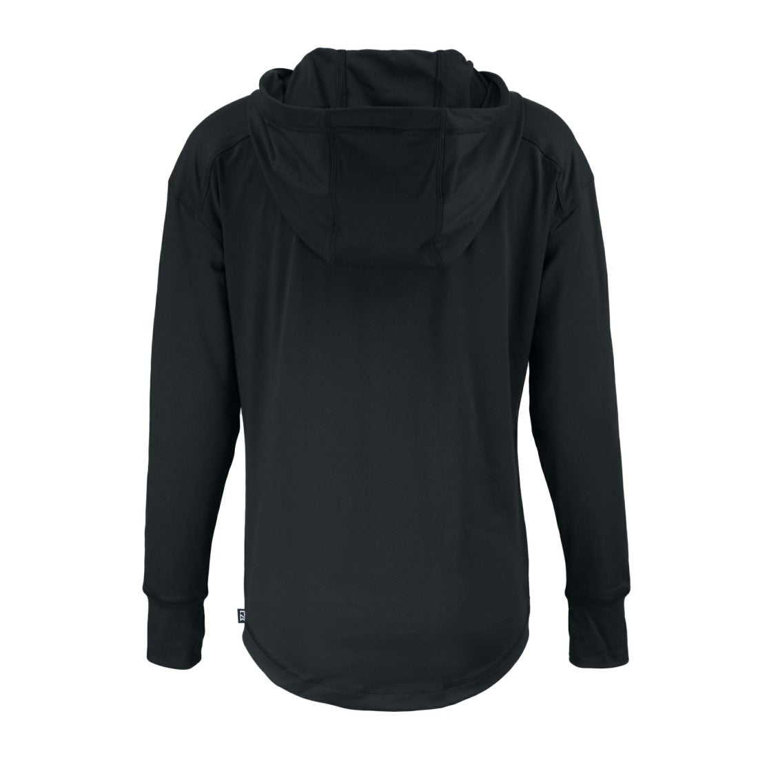 Detroit Lions Cutter & Buck Women's Daybreak Eco Recycled Half-Zip Hoodie Black - NFL