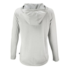 Chicago Bears Cutter & Buck Women's Coastline Epic Comfort Eco Recycled Long Sleeve Hoodie T-Shirt Gray - NFL