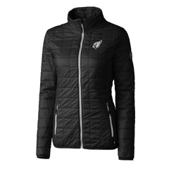 Arizona Cardinals Cutter & Buck Women's Rainier PrimaLoft Eco Insulated Full-Zip Puffer Jacket Black - NFL