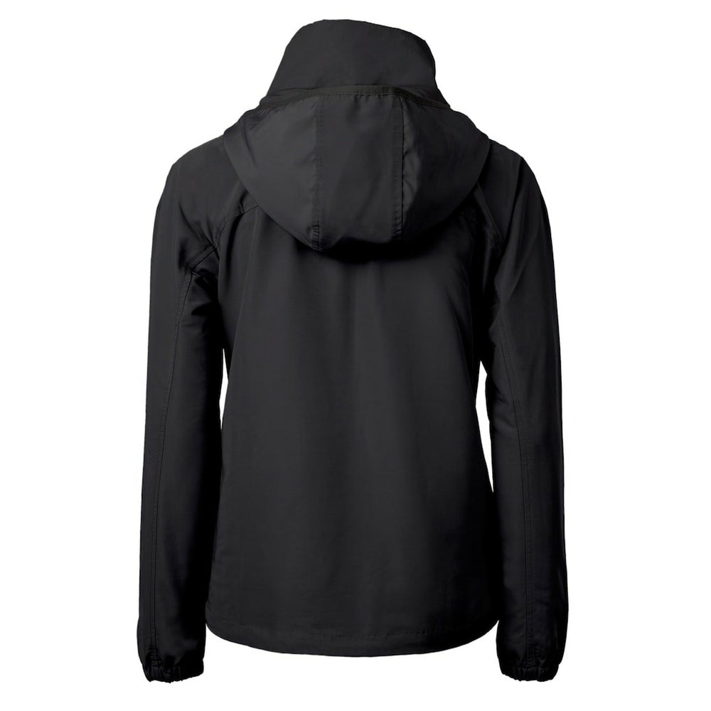 Buffalo Bills Cutter & Buck Women's Charter Eco Recycled Half-Zip Hoodie Anorak Jacket Black - NFL