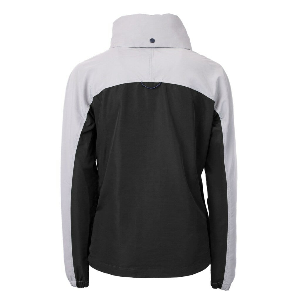 Buffalo Bills Cutter & Buck Women's Charter Eco Recycled Half-Zip Hoodie Anorak Jacket Black - NFL