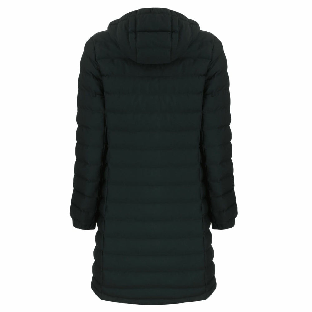 Green Bay Packers Cutter & Buck Women's Mission Ridge Repreve Eco Insulated Full-Zip Hoodie Long Puffer Jacket Black - NFL